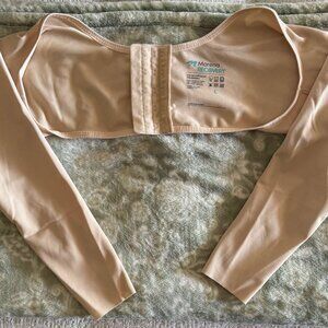 Marena Long Arm Sleeve Compression, Nude, Size Large